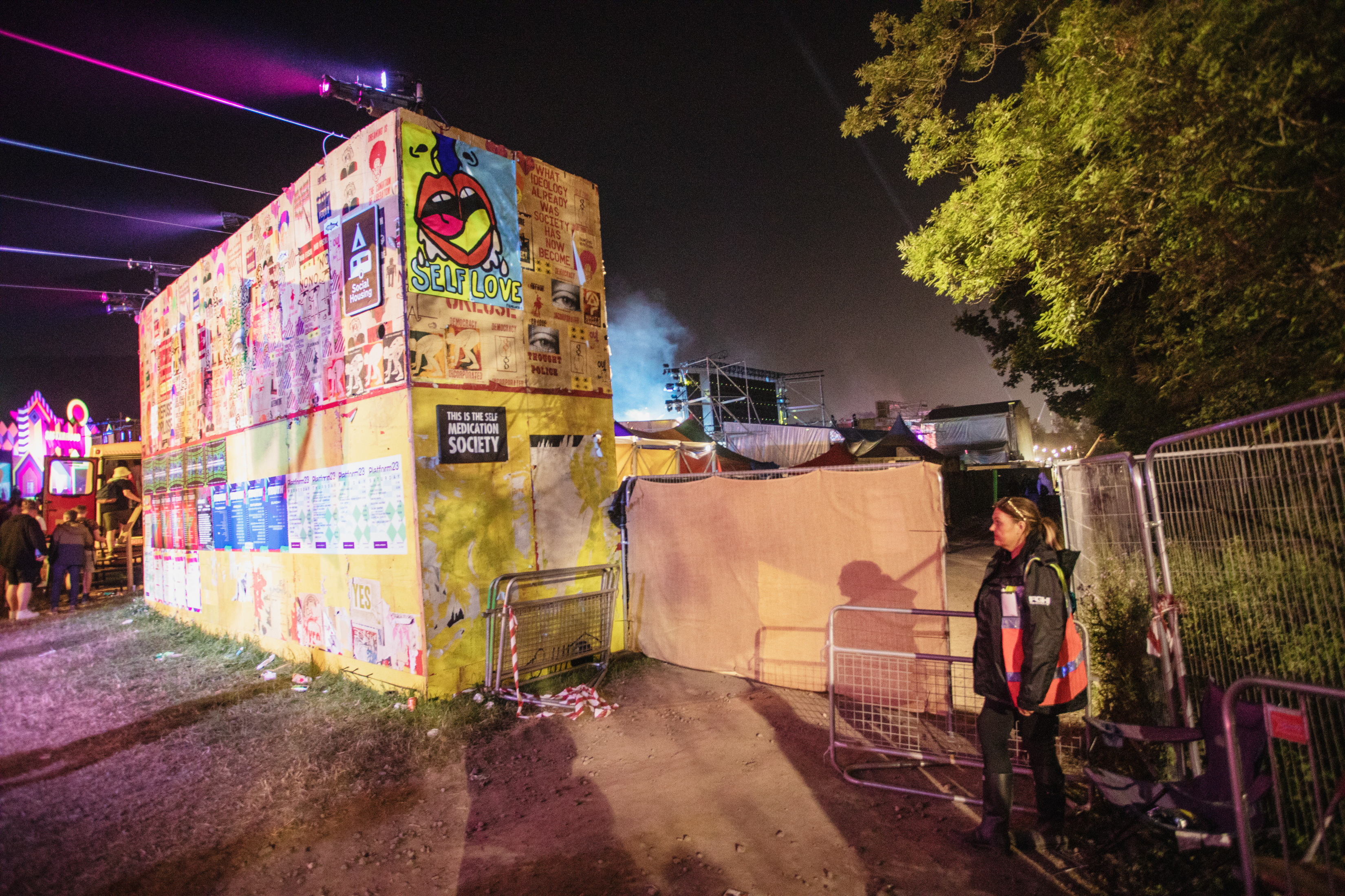 Glastonbury secret spots Christopher Bethell