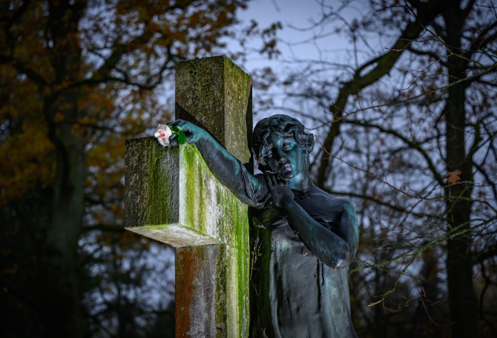 Who Put QR Codes on 1,000 German Gravestones?