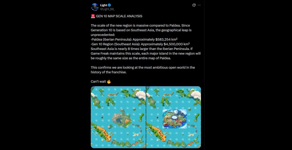 Pokémon Gen 10 Map Leaks