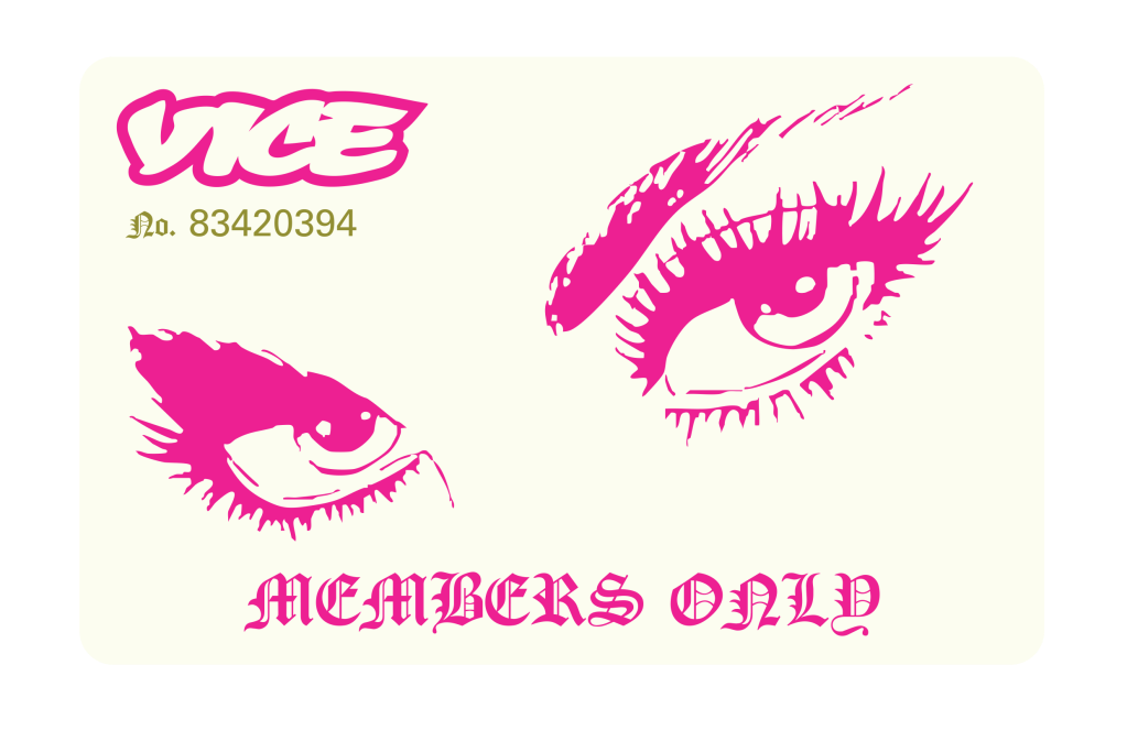 Never Seen Before: VICE Membership Cards